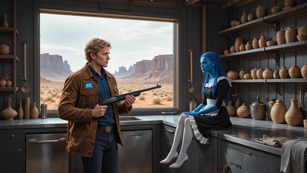 The Quiet Rancher Found His Alien Maid Injured—The Galactic Sheriff Was Speechless | HFY