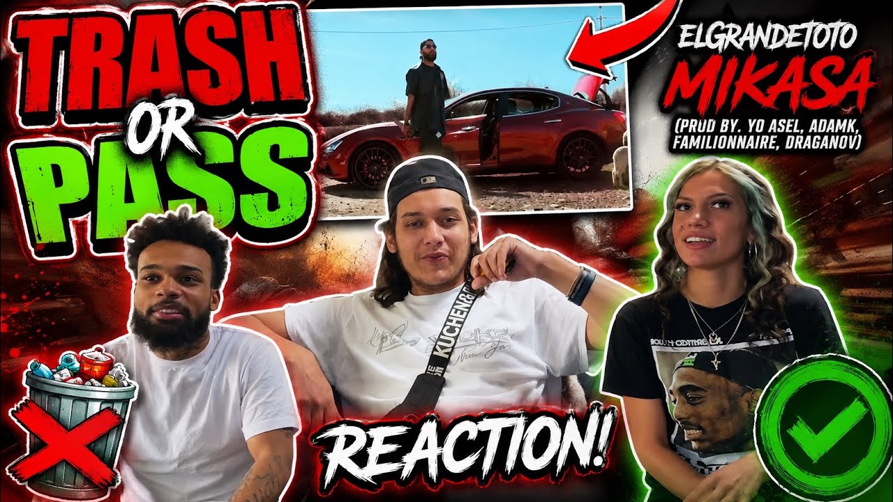 TRASH OR PASS-ElGrandeToto - Mikasa (Prod By. Yo Asel, AdamK, Familionnaire, Draganov) REACTION