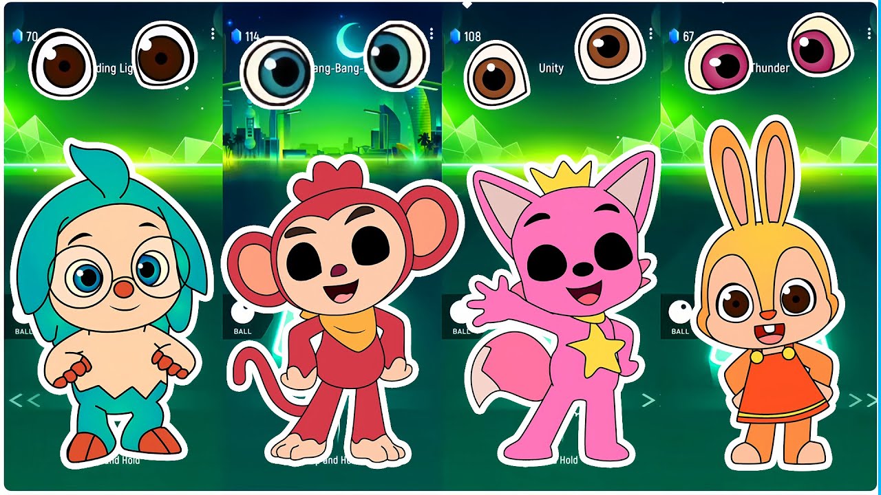 Find Eyes for Jeni, Poki, Hogi, PinkFong | PinkFong TV Animation