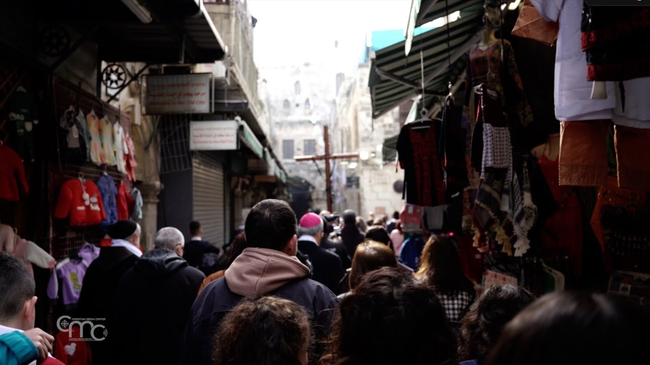 Via crucis por la paz en Jerusalén