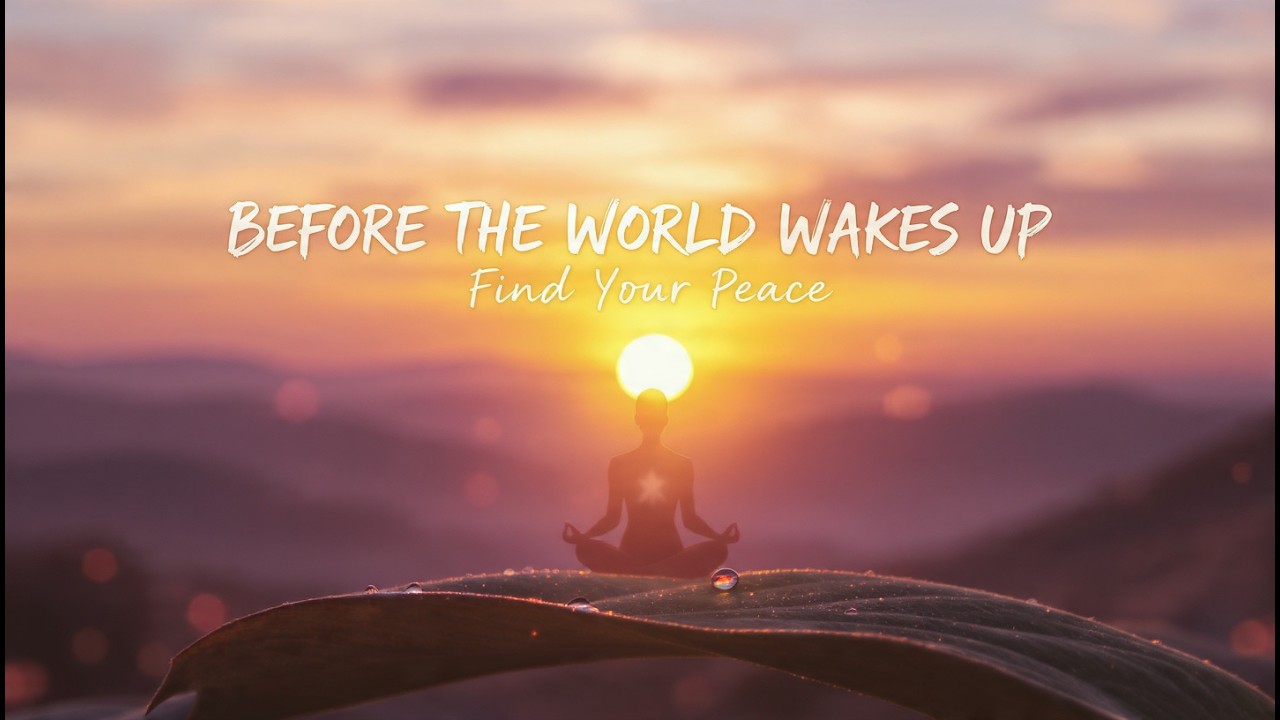 Before the World Wakes Up | Morning Worship & Meditation for Peace. #morningmeditation #innerpeace