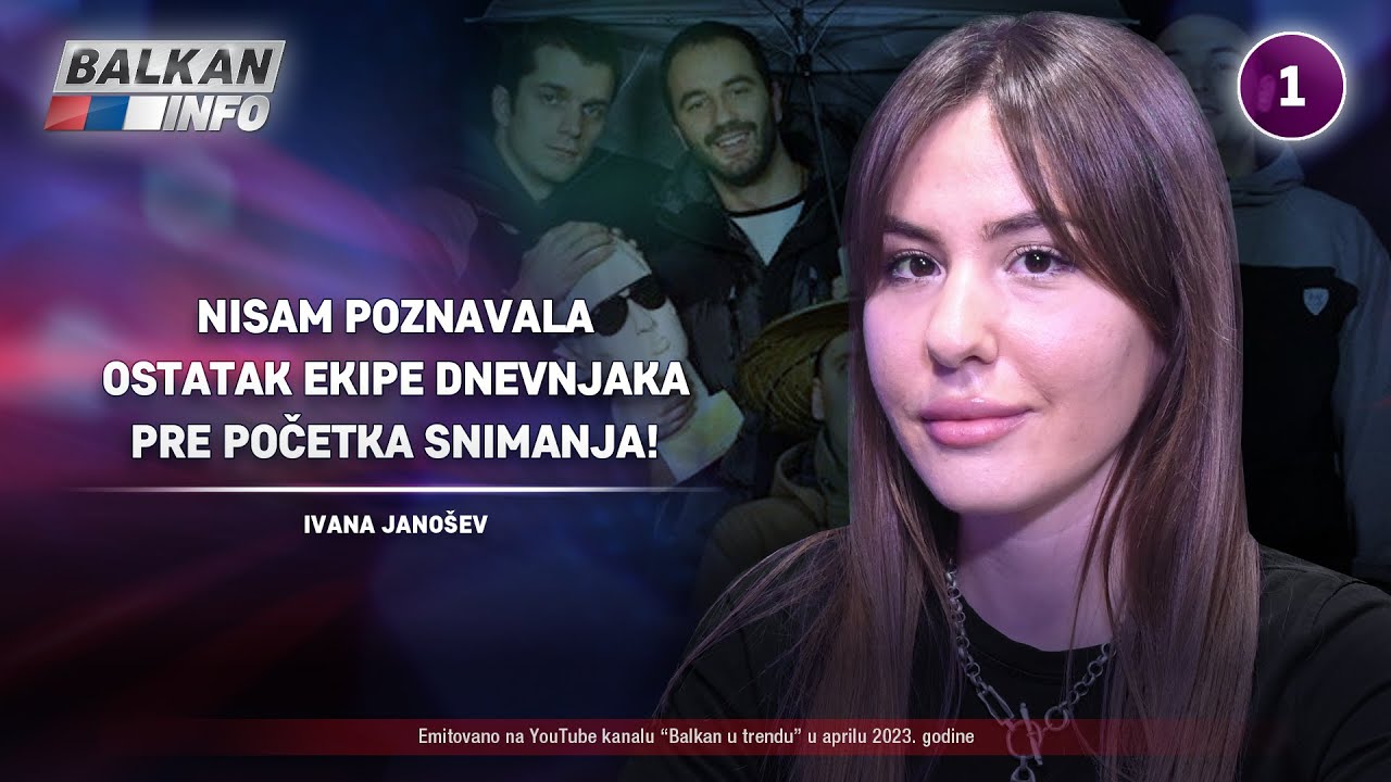 INTERVJU: Ivana Janošev - Nisam poznavala ostatak ekipe Dnevnjaka pre početka snimanja! (29.4.2023)