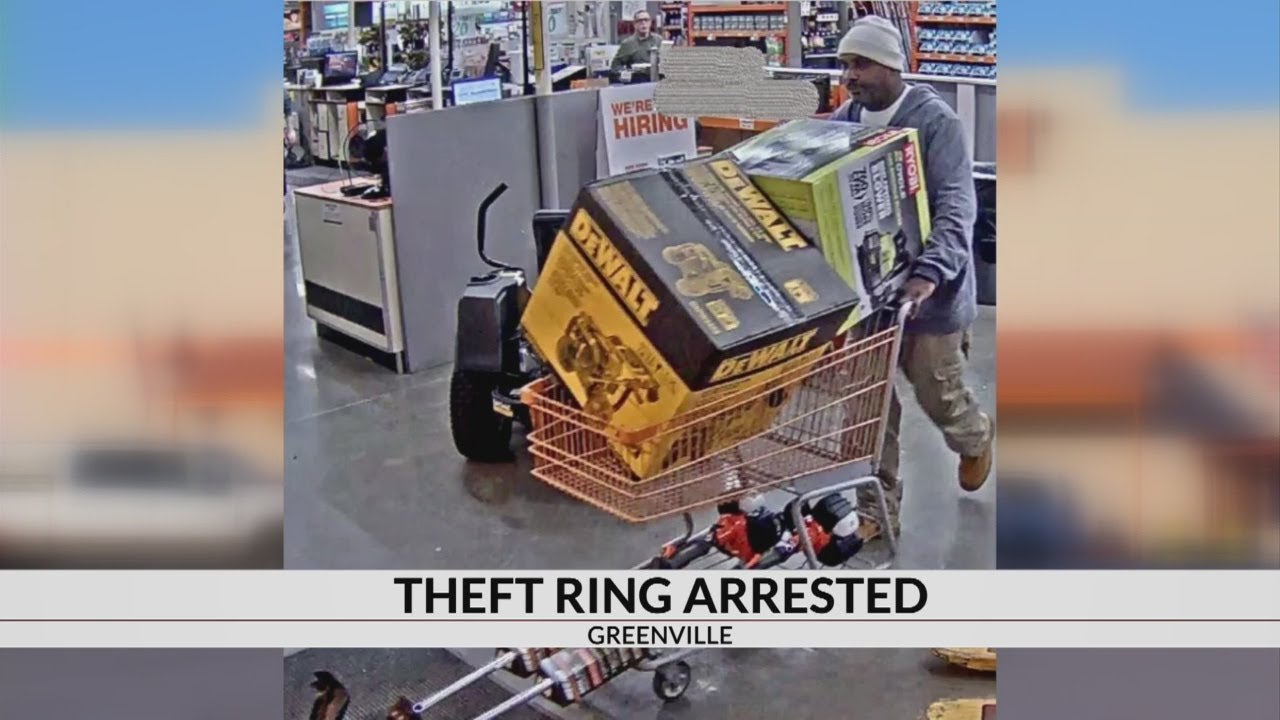 Police arrest six in investigation of organized theft ring