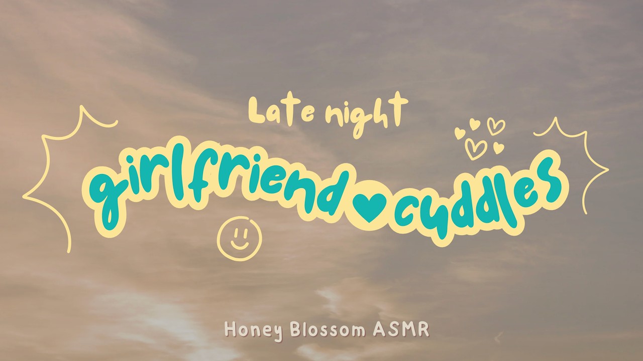 [ASMR] Cozy gf cuddles for restful sleep (P.S. I'm your pillow) (F4F) | Sleep Aid | Rain | Heartbeat