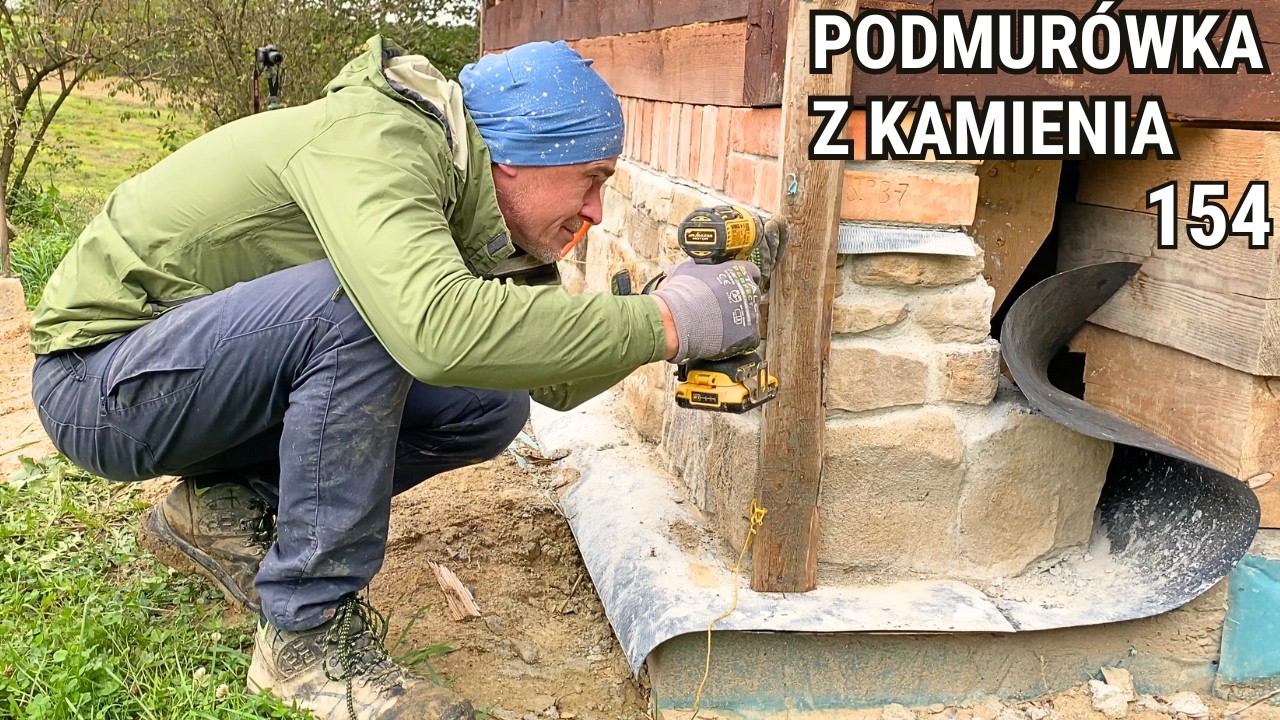 Каменный фундамент - Возвращаюсь к ремонту старого дома | Часть среды обитания Дамдыла 154