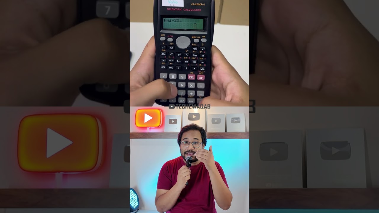 AI in Engineering Students' Calculators | Casio MS100 #shorts