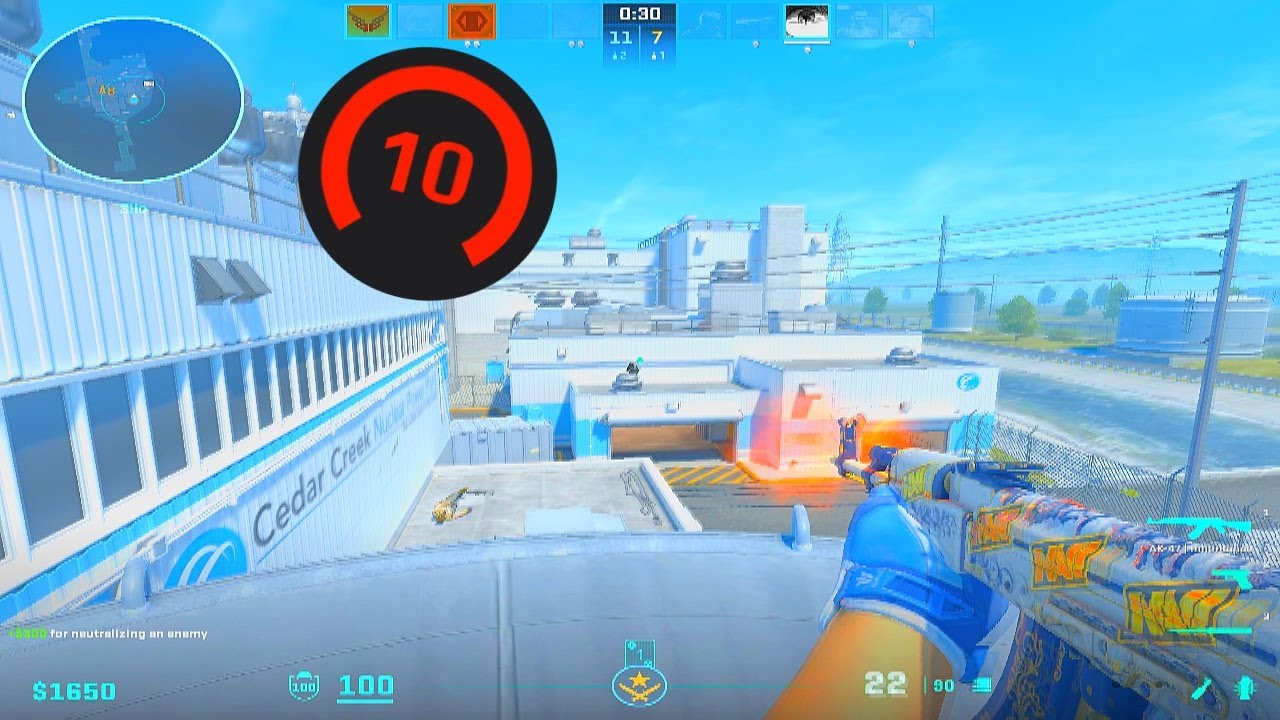 Faceit lvl 10 highlights | +4000 elo @nikusharain