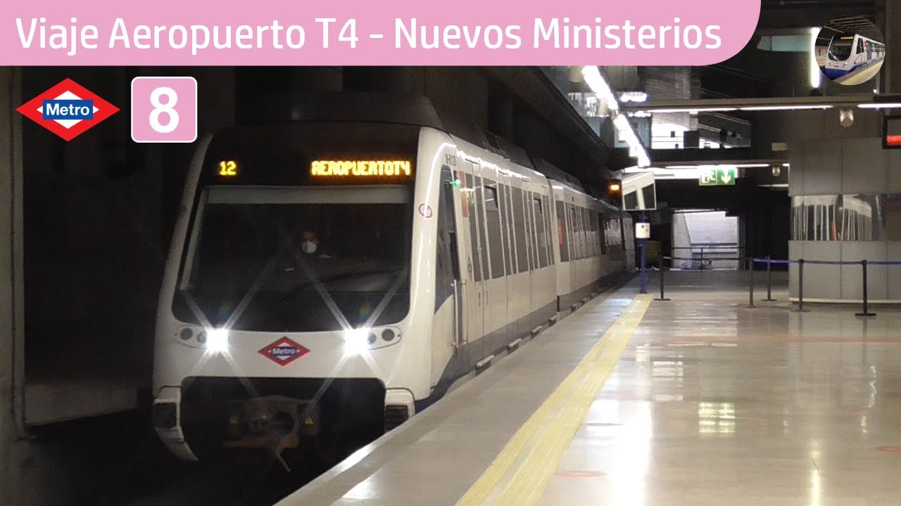 La conexión del Aeropuerto con el centro | Línea 8 de Metro de Madrid