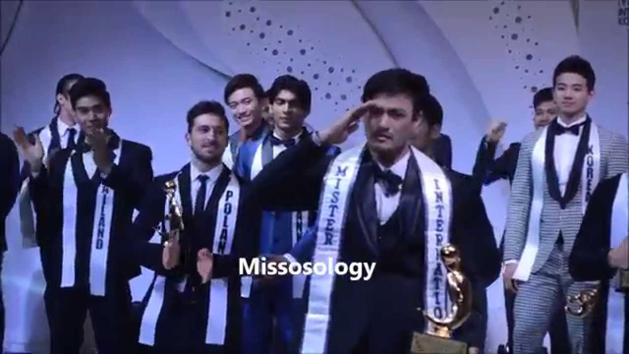 9TH MISTER INTERNATIONAL Announcement of winners