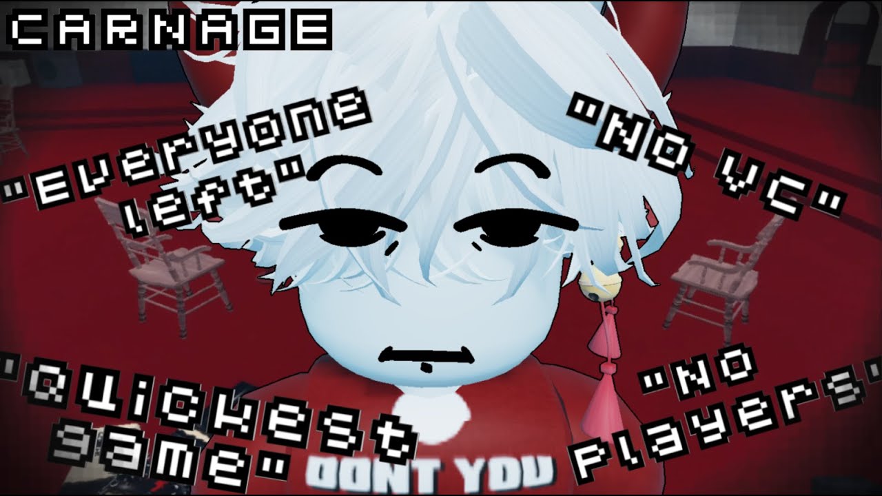 Среднестатистический опыт посещения общественного лобби || Roblox Danganronpa CARNAGE