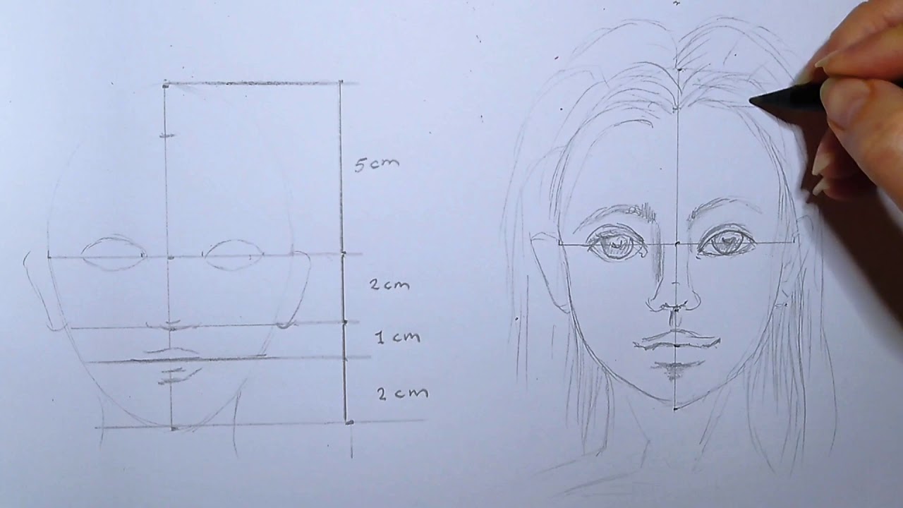 portret tekenen