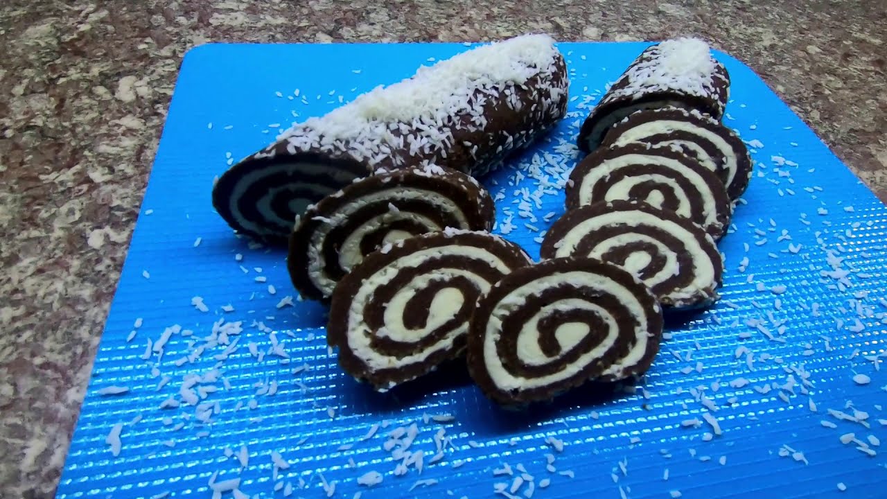 Kókuszos Keksztekercs / Coconut and Rum Roll /  Sütök Főzök