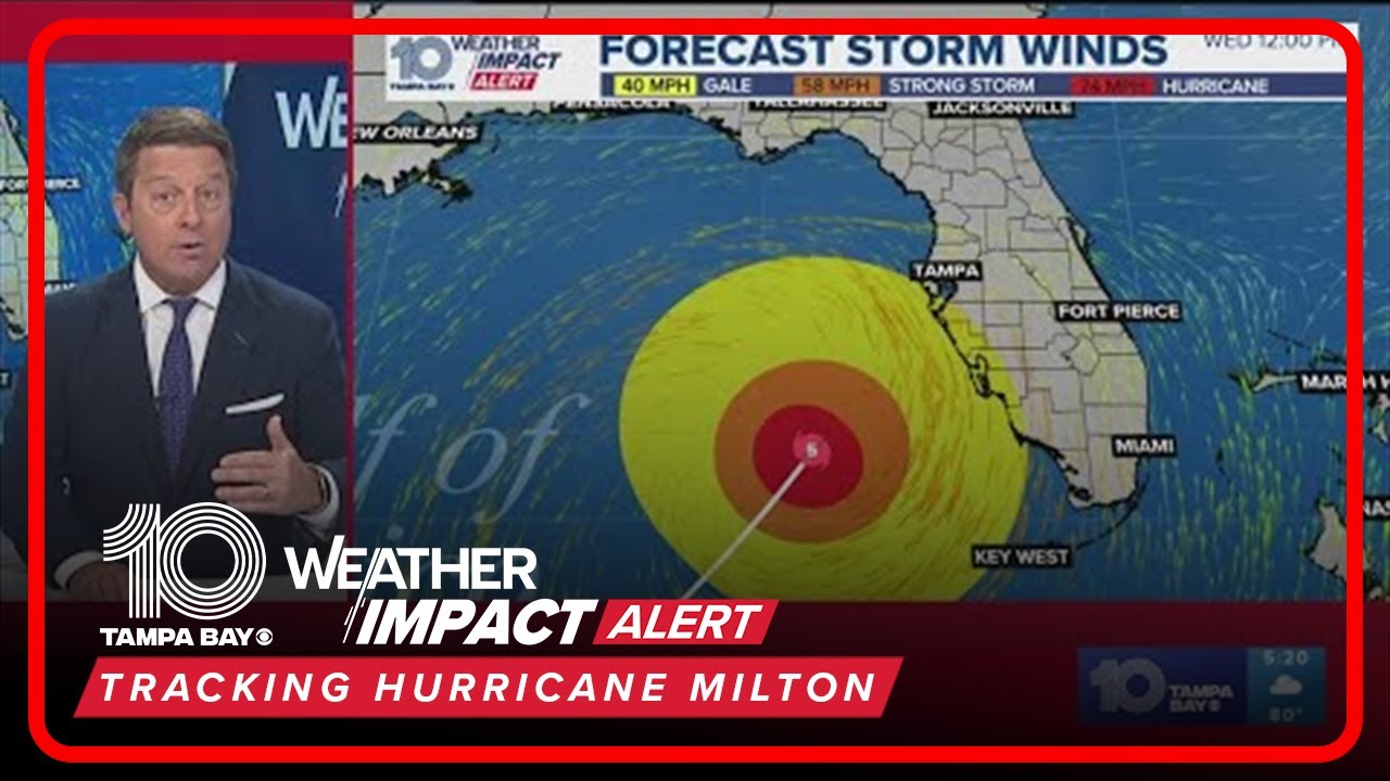 Hurricane Milton update: 5:15 p.m. Monday, Oct. 7