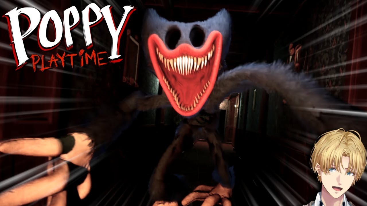 大流行しているおもちゃ工場で化け物に襲われるホラーゲーム『 Poppy Playtime 3 』 【 エビオ/にじさんじ 】