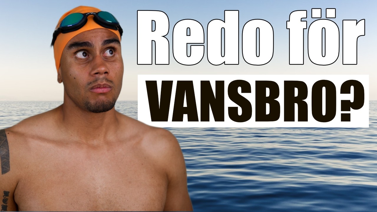 Första gången i öppet vatten – Förberedelser inför Vansbrosimmet 🏊‍♂️