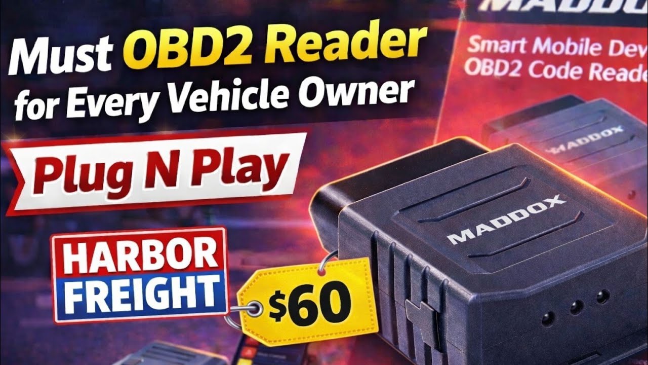 HF Maddox OBD2 сканер Bluetooth для мобильных телефонов и считыватель кодов (сделай сам)