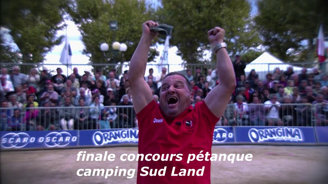 finale pétanque camping sud land