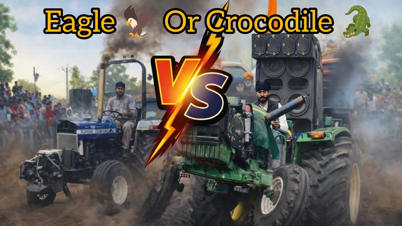 6/2/2026 Lucky Goldsmith Crocodile 🐊 Vs Eagle 🦅 Trolley Khich Mukabla 