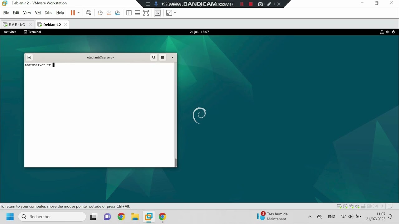 01-Installation DNS+DHCP sur Debian 12