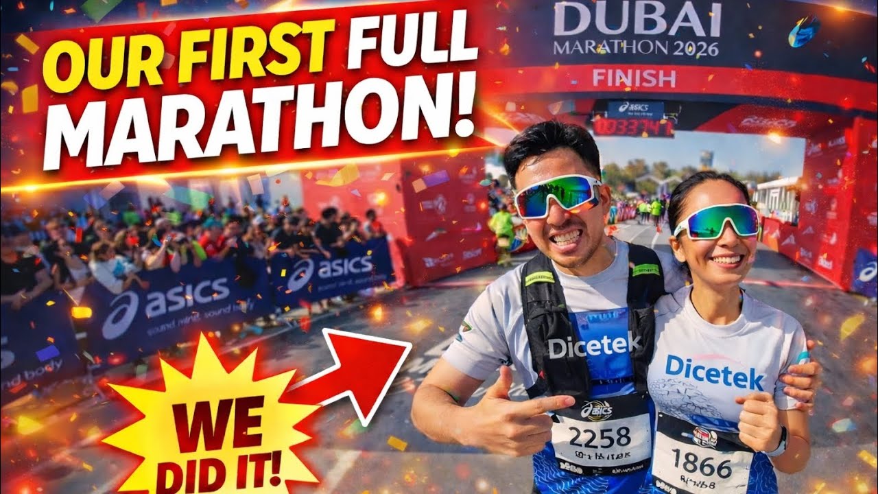 ​Dubai Marathon 2026 | My First Official Marathon