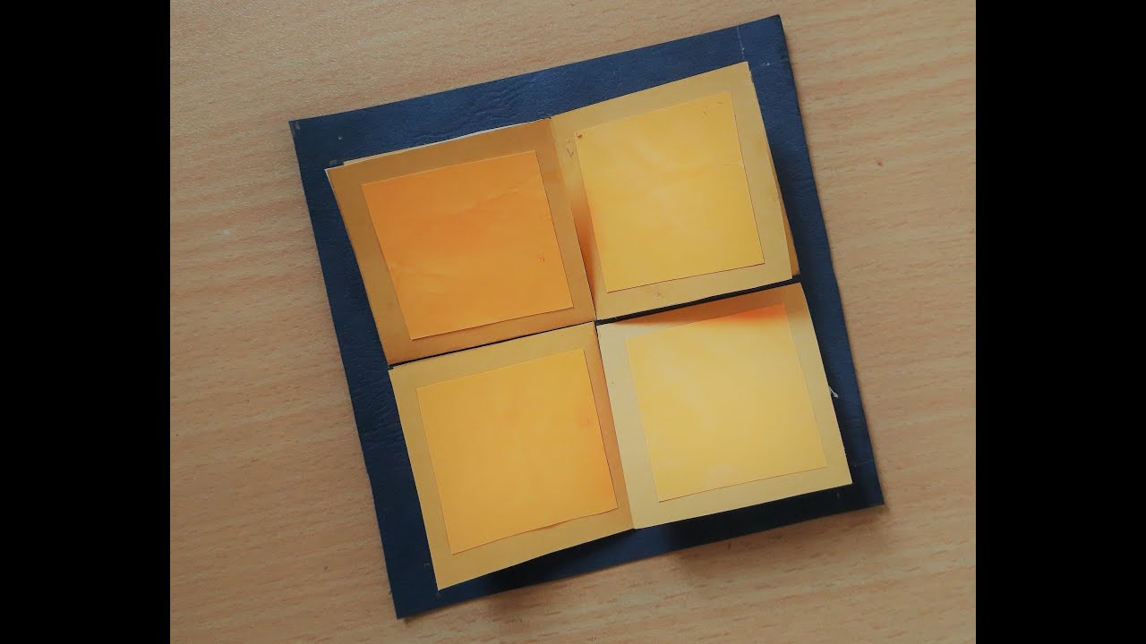 Flip Flap Card | Poster Presentation Card | DIY Card | Greeting Card