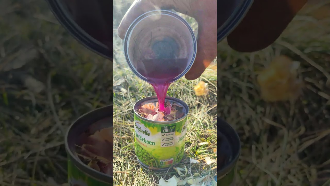 DIY Outdoor Kocher aus einer Dose &ndash; Einfach, g&uuml;nstig & effektiv!  #diy
