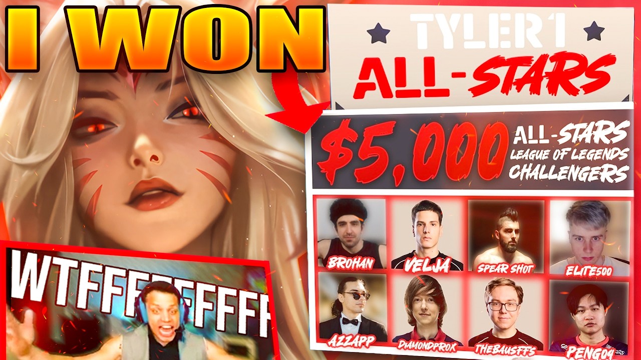 I WON THE TYLER1 5000$ ALL-STARS