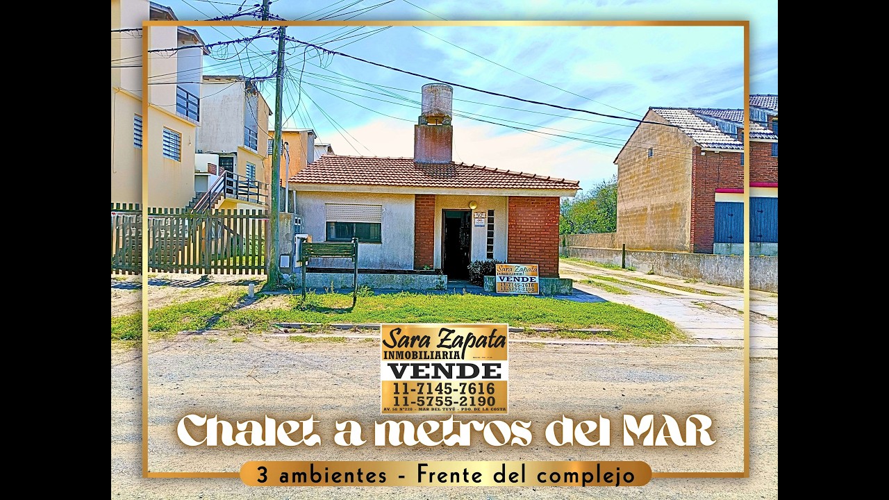 calle 64 y la playa CHALET 3 AMB PEGADO AL MAR VENDE SARA ZAPATA Inmobiliaria
