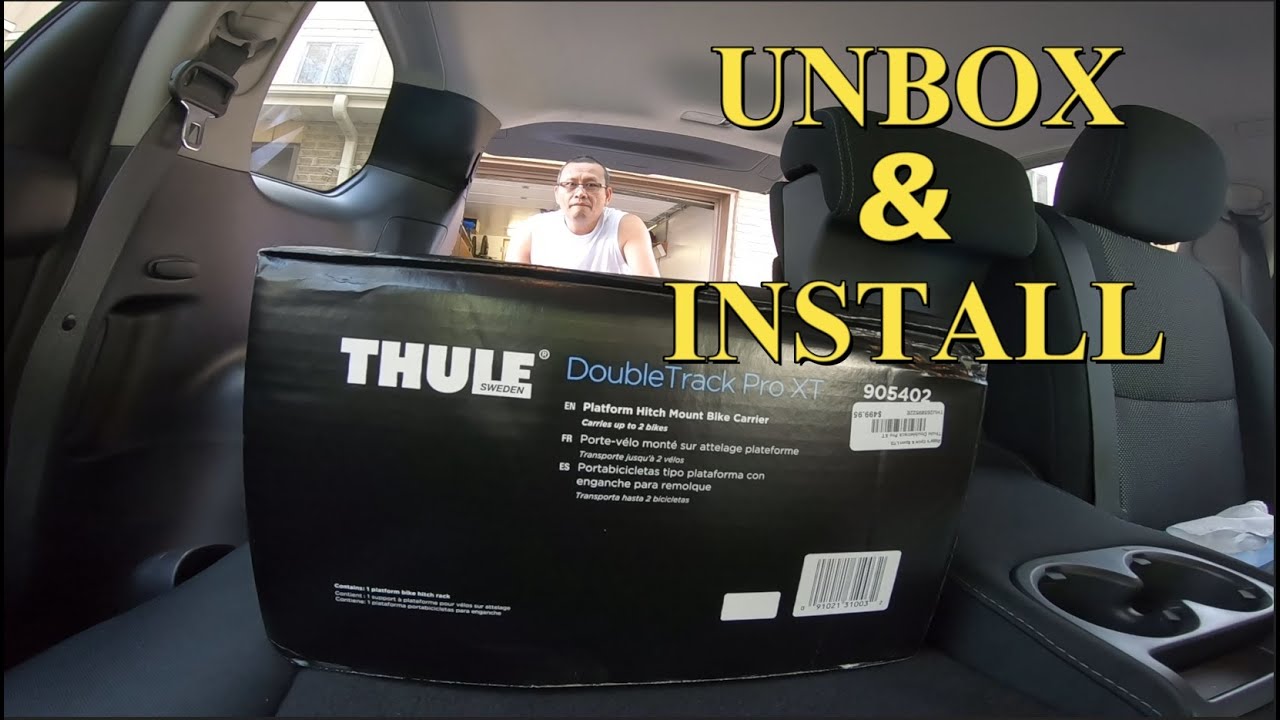 Thule double track Pro XT bike rack assembly | Model: 905402