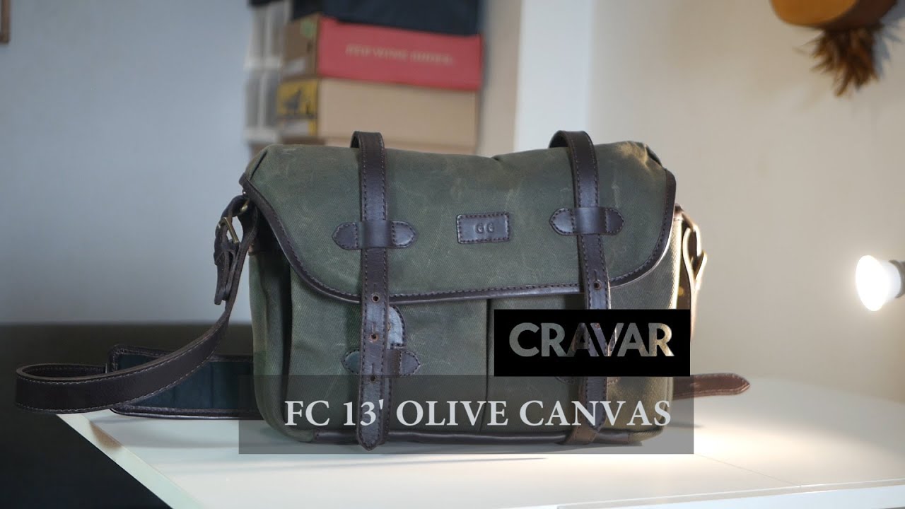 CRAVAR FC 13' WAXED CANVAS - OLIVE GREEN