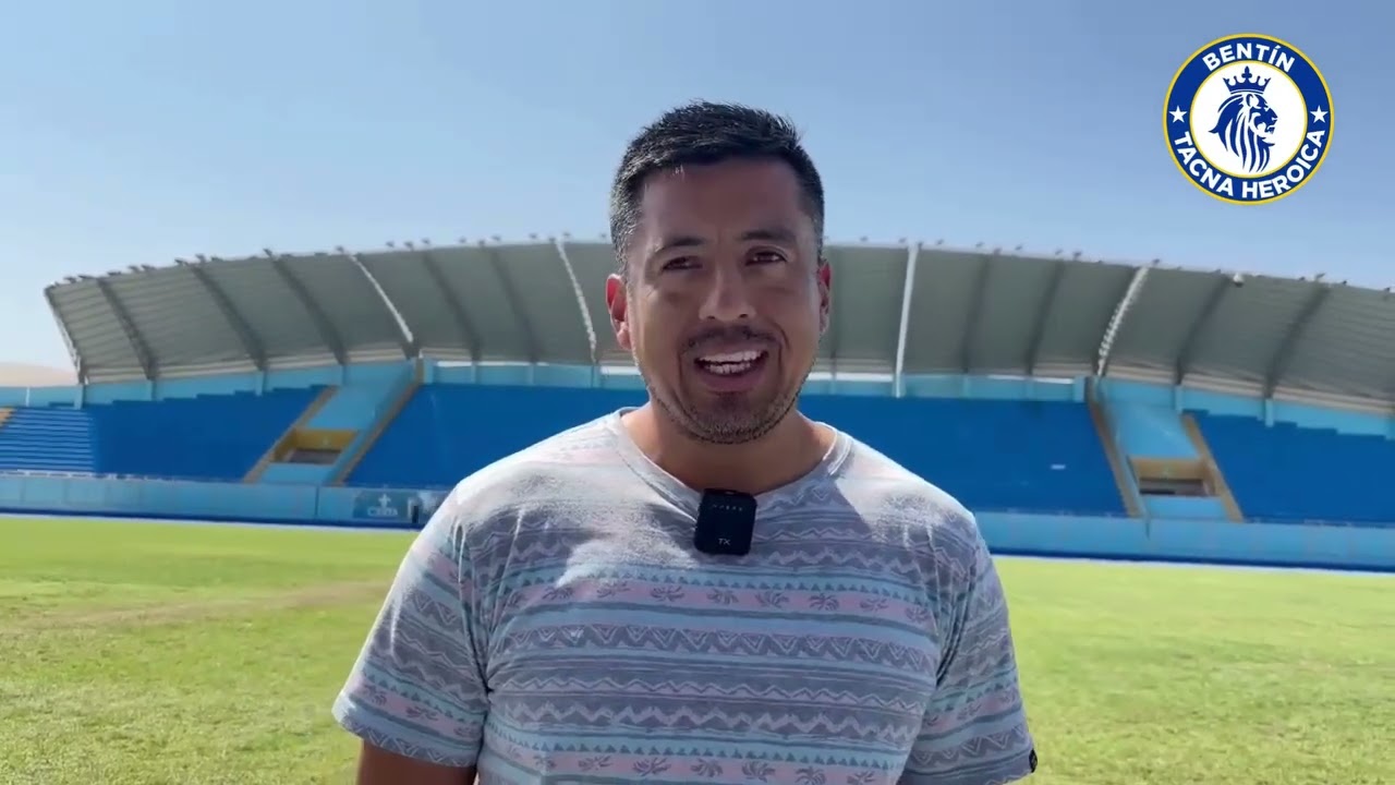 🎙 Entrevista a Michael Sotillo 🔵💛 #VamosBent&iacute;n #OrgulloTacne&ntilde;o #Bent&iacute;nTacnaHeroica