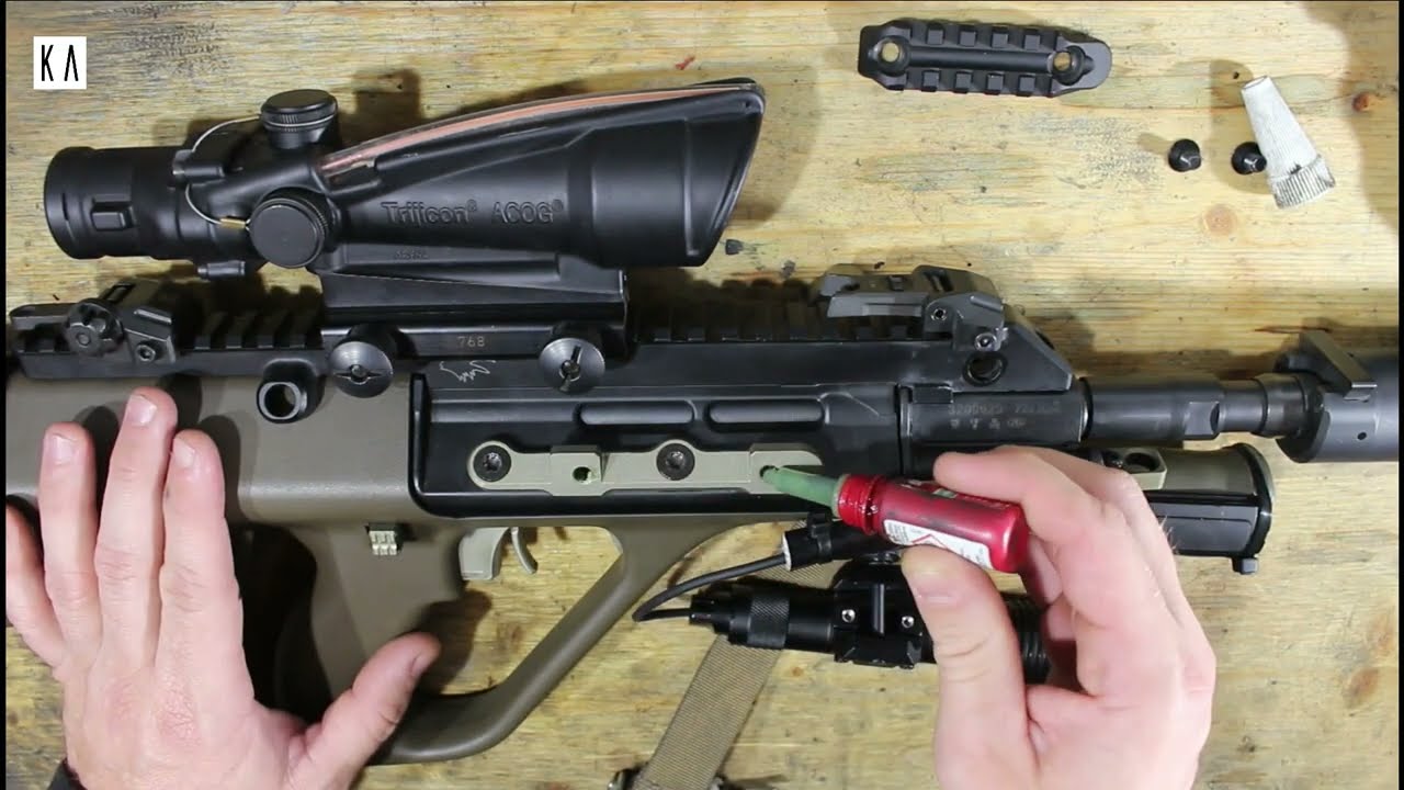 KaWaTec AUG A3 SEITENSCHIENENADAPTER / SIDE RAIL ADAPTER