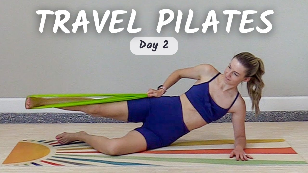 Pilates Resistance Band Core Workout │ 20 min │ Travel Series Day 2