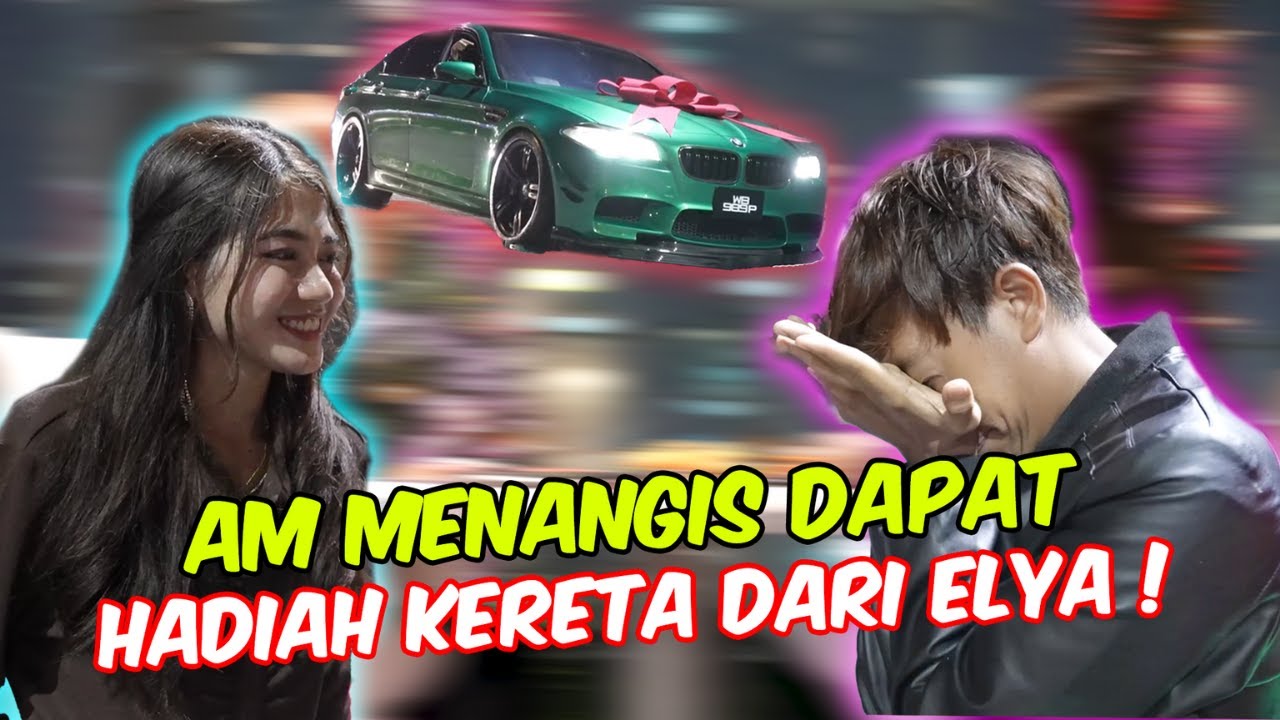AM MENANGIS DAPAT HADIAH KERETA BMW M5 DARI ELYA ! - SUPRISE BIRTHDAY AMMAR NAZHAN !