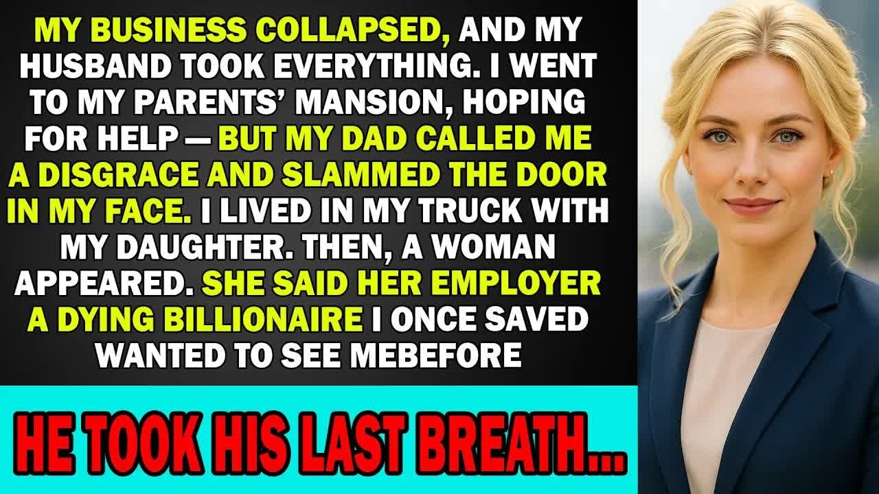 My Business Collapsed, My Parents Disowned Me — But Then A Billionaire’s Will Changed Everything