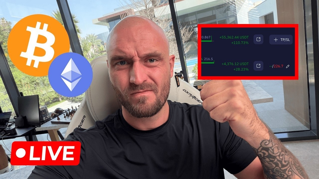 🚨 ЛАЙВ ТРЕЙДИНГ НА $4,000,000 + РЫНОЧНЫЕ НОВОСТИ!!!