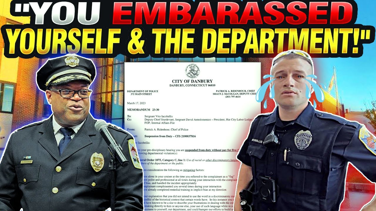 Danbury, CT Police Sgt. SUSPENDED For 5 Days Without Pay! Full Internal Affairs Report Exposed