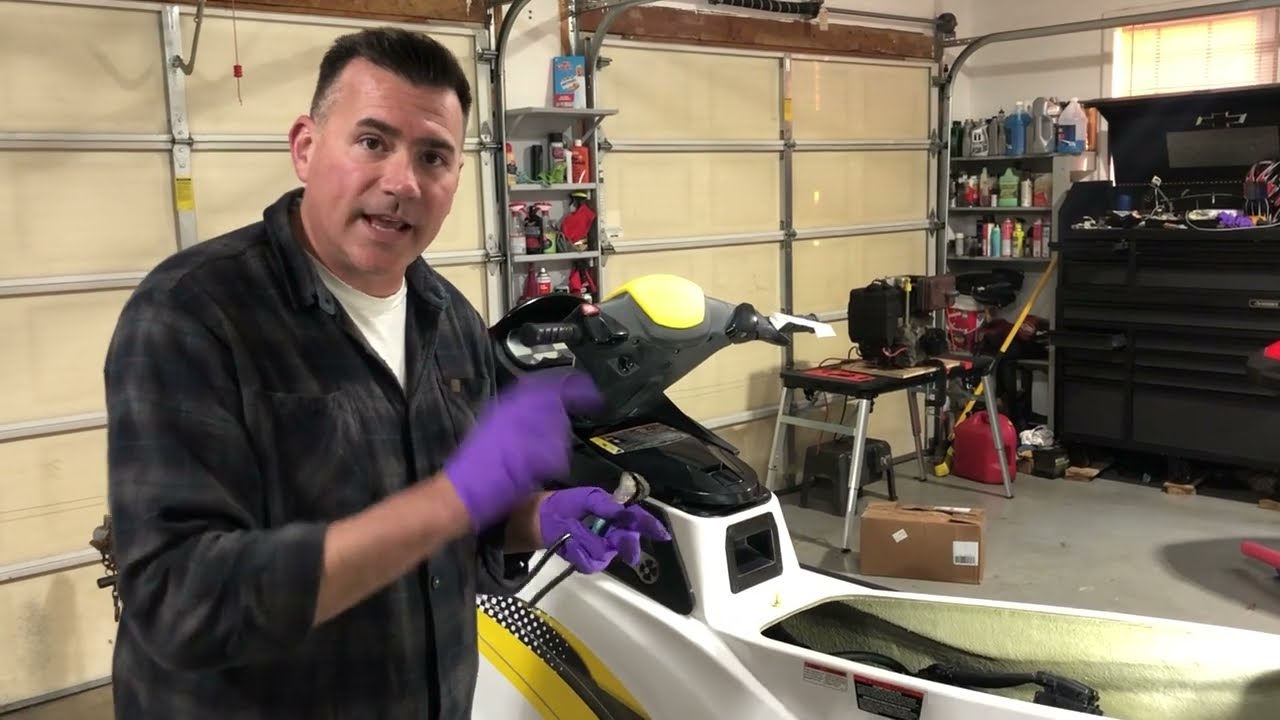 2007 Seadoo GTI 130 Fuel Injector cleaning