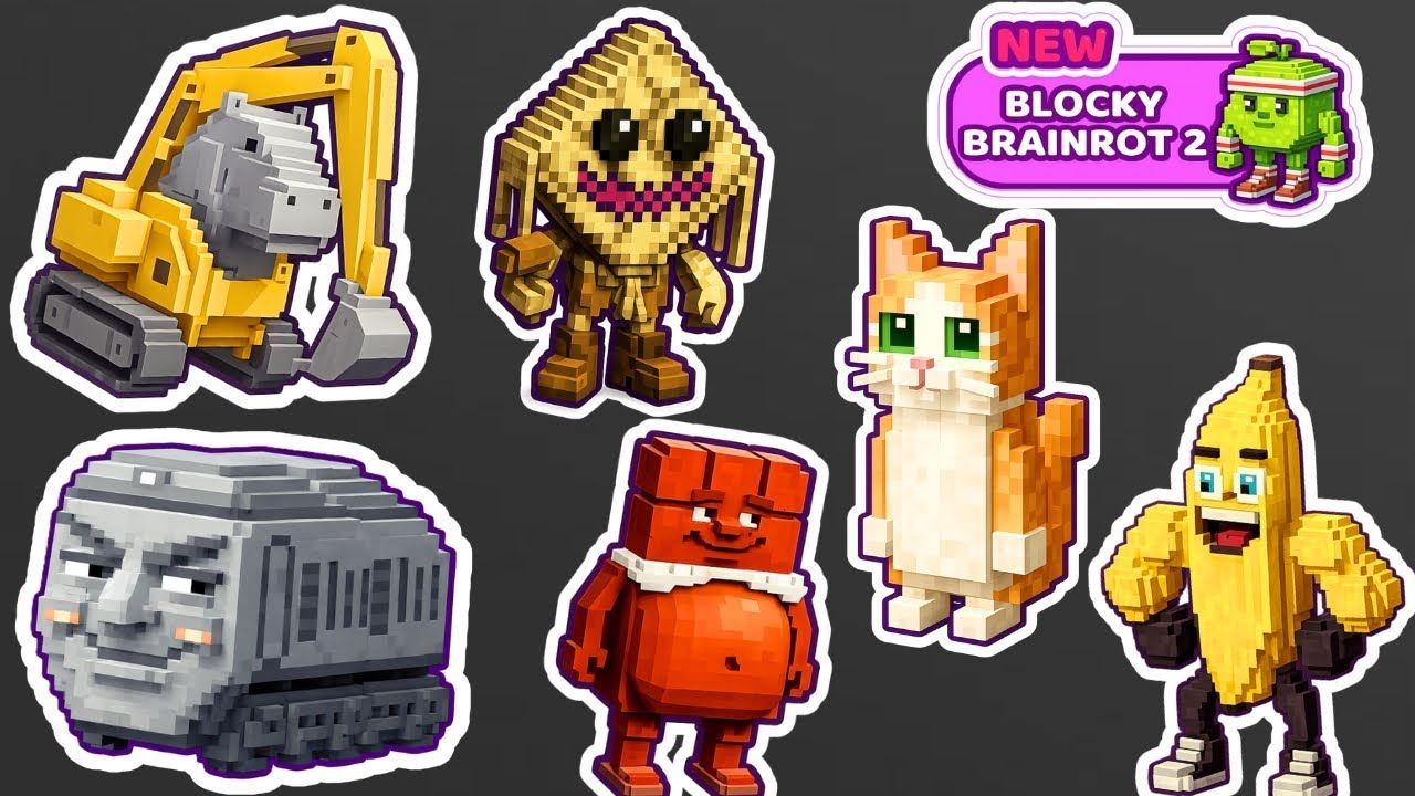 NEW UPDATE 😱⁉️MERGE FELLAS BLOCKY BRAINROT 2 Walkthrough Reaching Max Level Boss + Boss All First