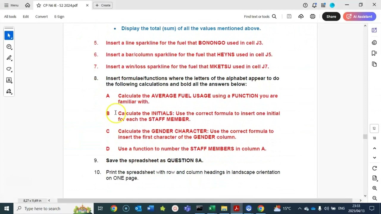 CP N6 INTERNAL EXAM S2 2024 QP