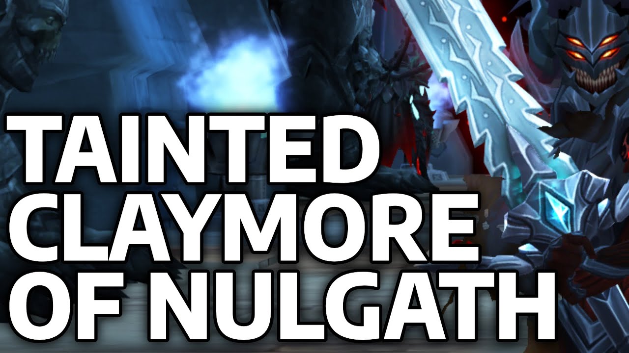 AQ3D How to get Tainted Claymore of Nulgath AdventureQuest 3D