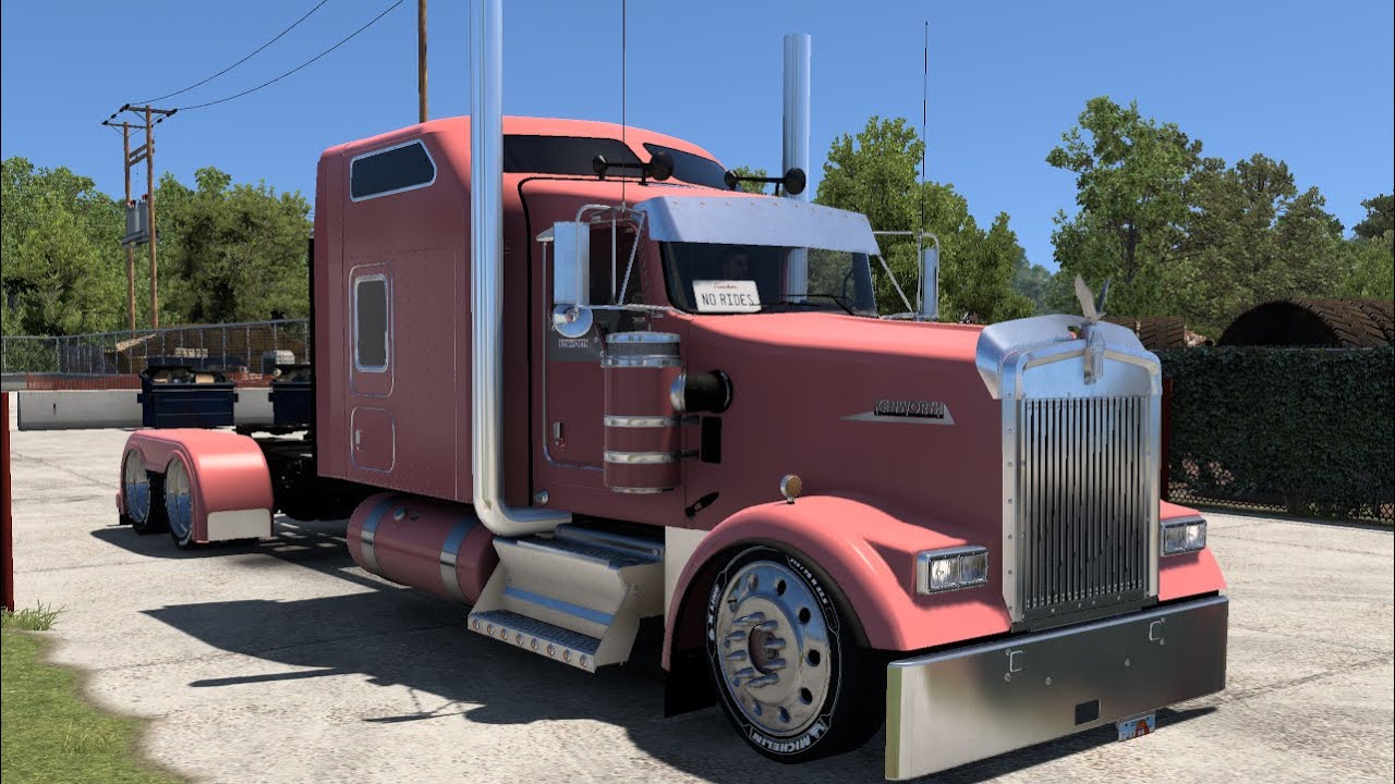 American Truck Simulator / Kenworth W900 Long and Lowered Part 32 / Let's Play