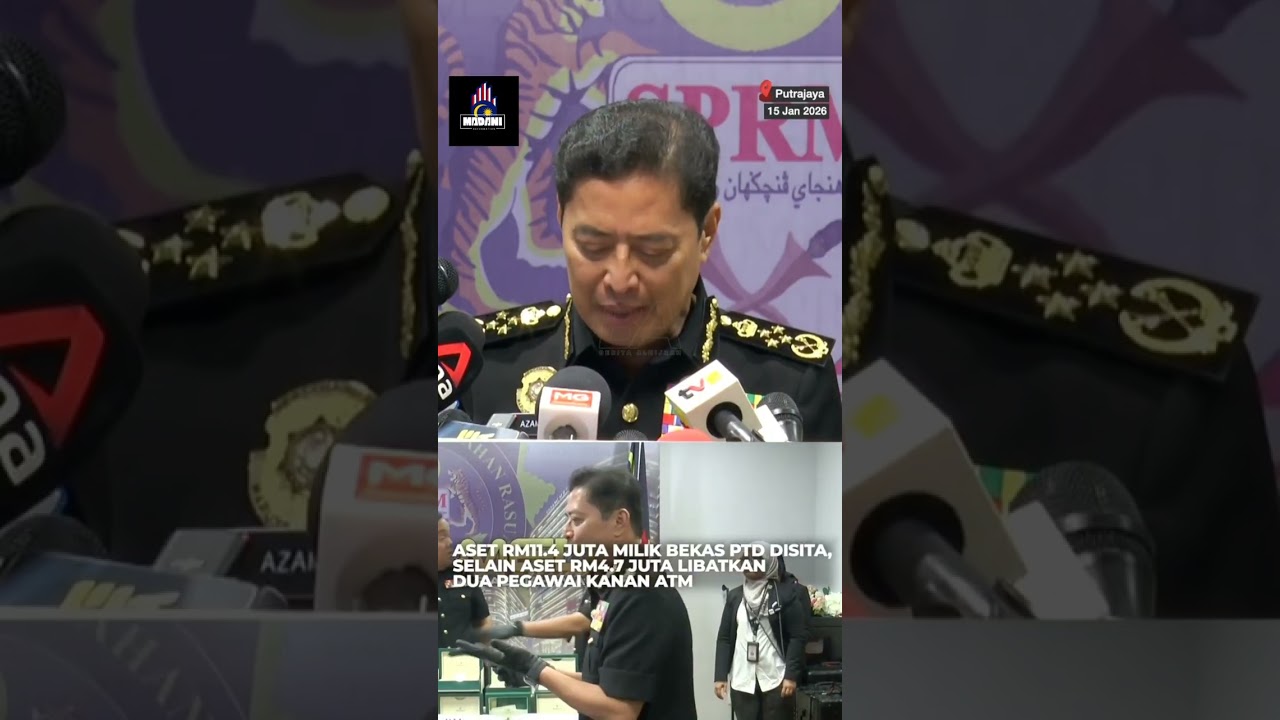 ASET RM 11.4 JUTA MILIK BEKAS PTD DISITA, SELAIN ASET RM 4.2 JUTA LIBATKAN DUA PENGAWAI KANAN ATM