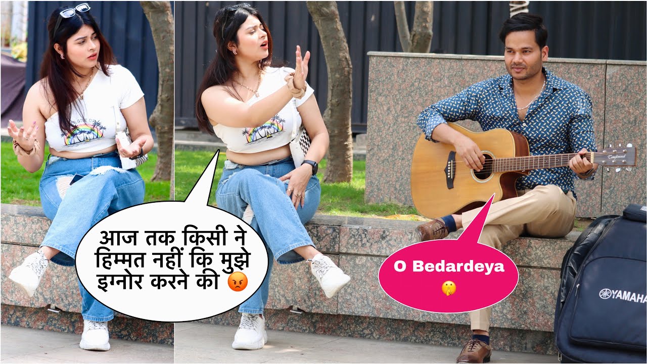 Singing & Ignoring (Not Talking) Singing Reaction | O Bedardeya Song | Shocking | Siddharth Shankar