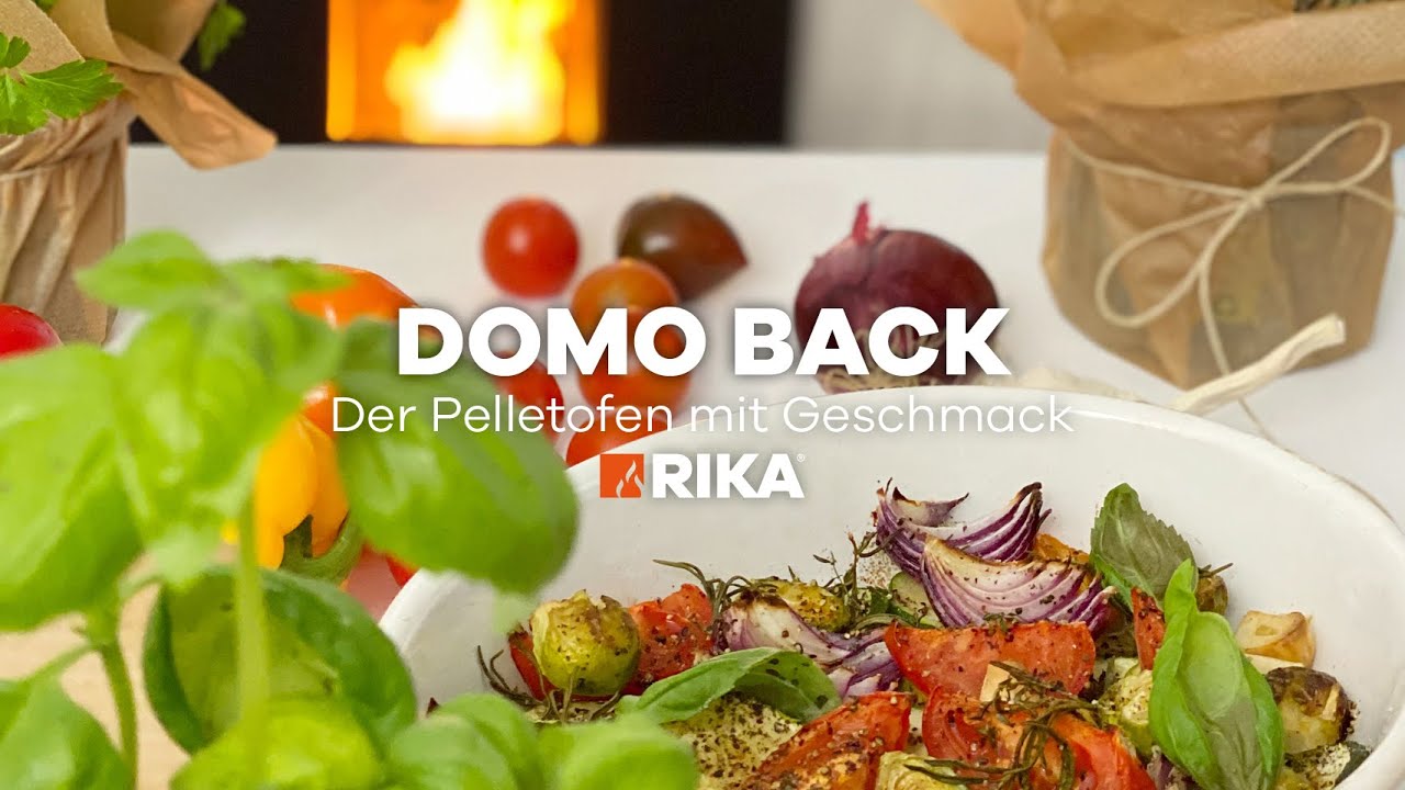 DOMO BACK - Der Pelletofen mit Geschmack