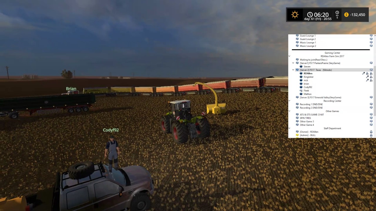 The Road Train - Farming Simulator 17 MP Texas