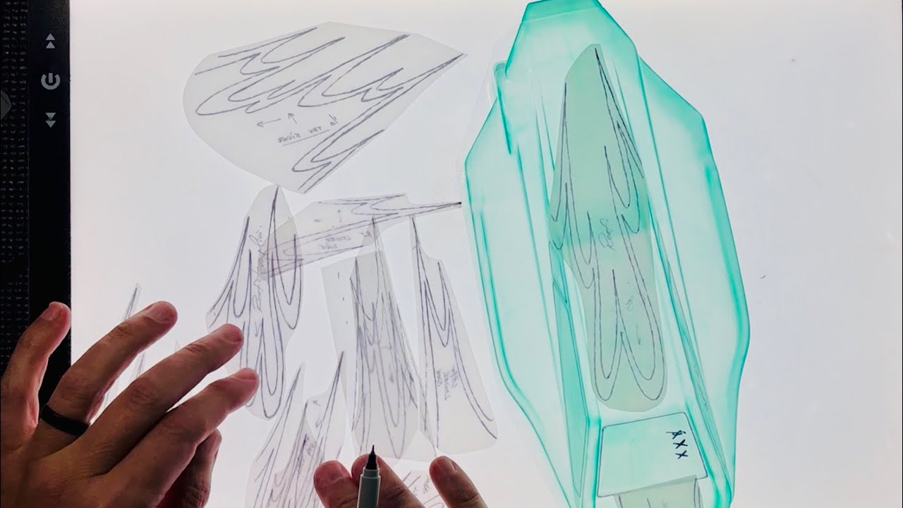 How to create and use templates  while designing your RC Car body.  Perfect every time !