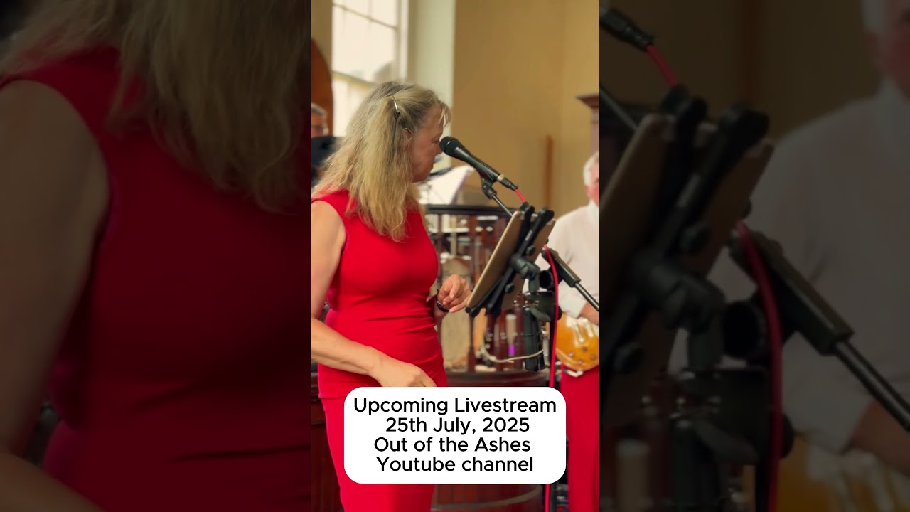 Good music, good news and good fun! #outoftheashesmusic #livestream #goodnews #christianmusic
