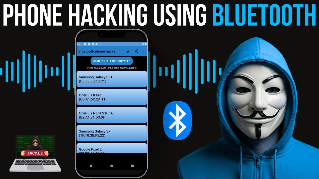 How To Hack Any Phone Using Bluetooth! 🔒