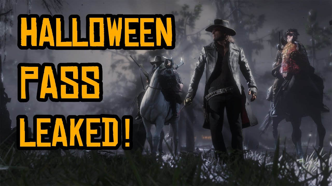 Leaked Halloween Pass from the red dead online's future update